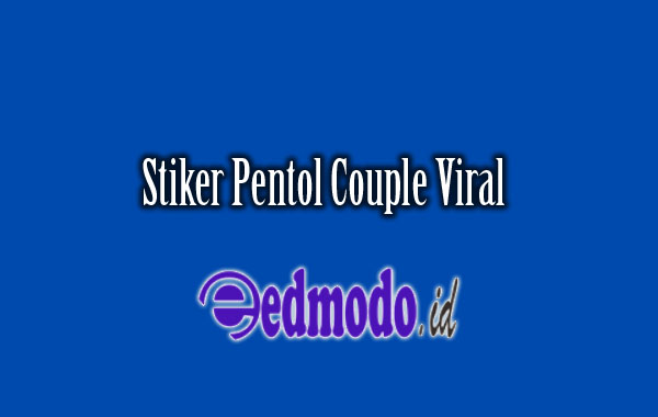 Stiker Pentol Couple Viral