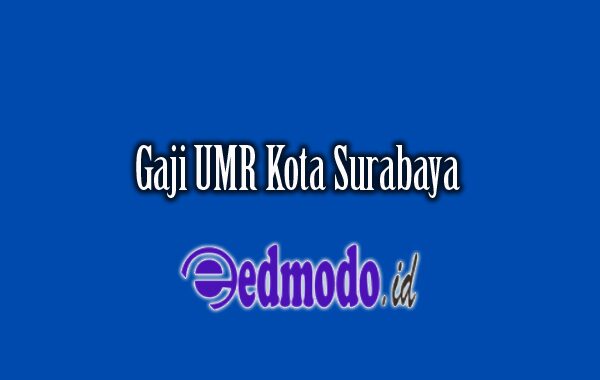Gaji UMR Kota Surabaya
