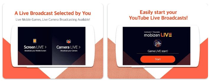 Fitur Utama Aplikasi Mobizen Live Mod